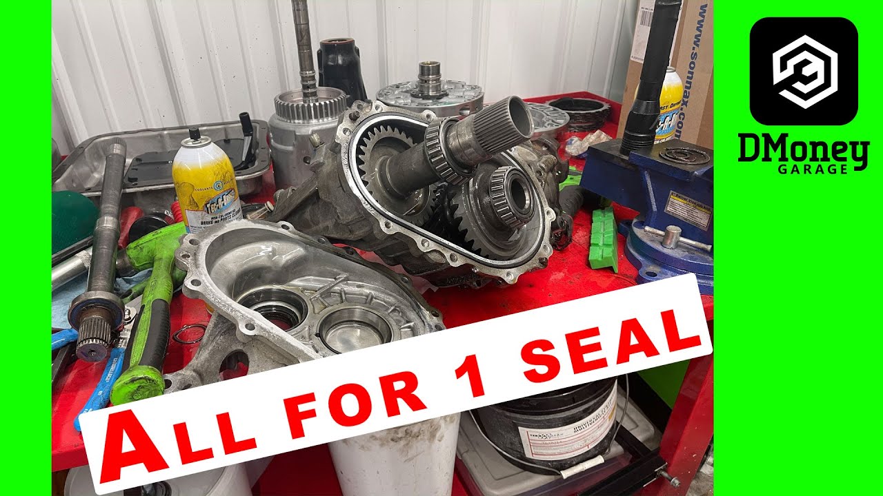 Traverse Acadia Enclave Transfer Case Reseal. Transfer Case Removal. Transfer Case Reseal Fluid