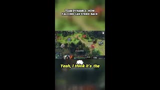 Watch as the Falcons strategize their comeback in this thrilling Dota 2 showdown!
