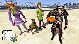 Gta 5 Scooby-Doo Bal Kabaği Hayaleti̇ni̇n Peşi̇nde Halloween Pumpki̇n Mode