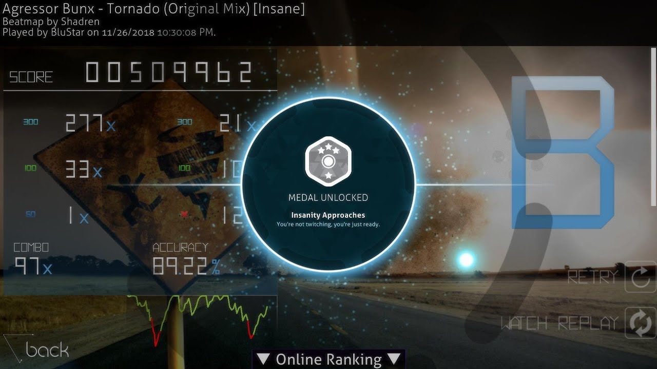 Aggressor Bunx - Tornado (Original Mix) [Insane] 4.01*