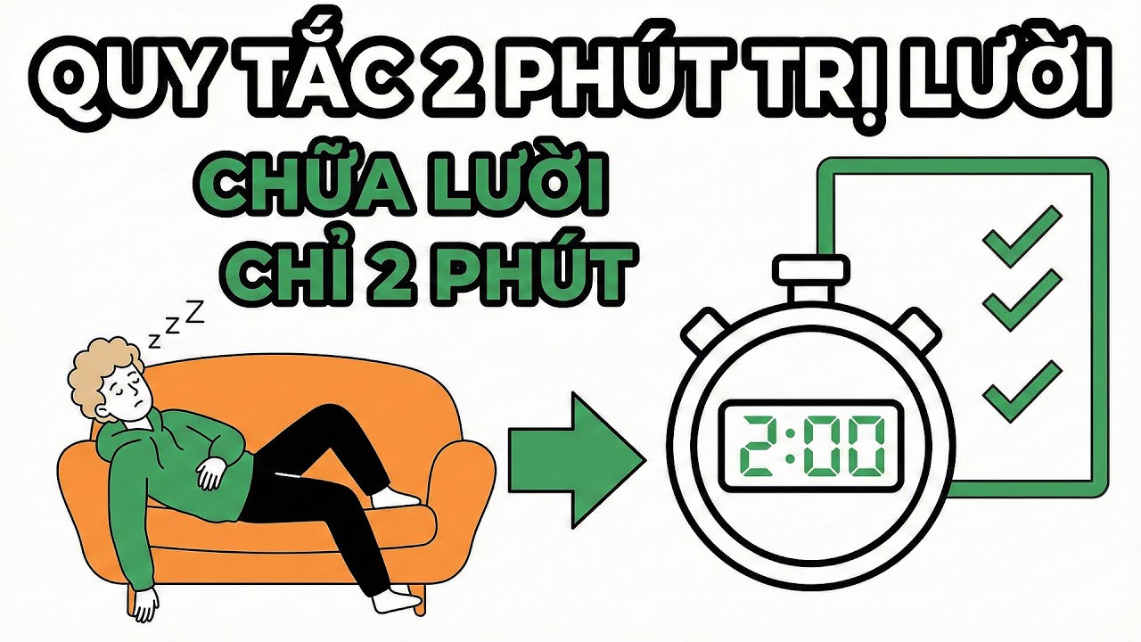 Chữa Bệnh Lười Kinh Niên: Bạn Chỉ Cần Đúng 120 Giây Này | Lộ Trình Bứt Tốc 90 Ngày