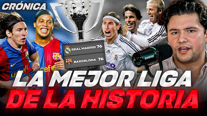 LA MEJOR LIGA DE TODOS LOS TIEMPOS // (REMONTADAS, TAMUDAZO, MESSI Y VAN NISTELROOY)