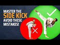 Master the taekwondo side kick