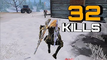 BEST AK117 MAIN, 32 KILLS SOLO VS SQUAD COD MOBILE BR FULL GAMEPLAY