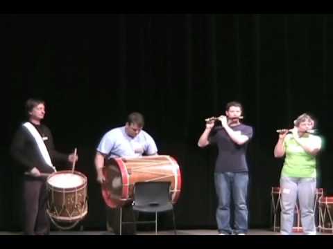 Quartet plays at Colonial Mojo Workshop Concert 2009