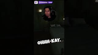 Definitely nope | #grimmmz on #Twitch #gaming #weharvestshadows #scarygame #funny