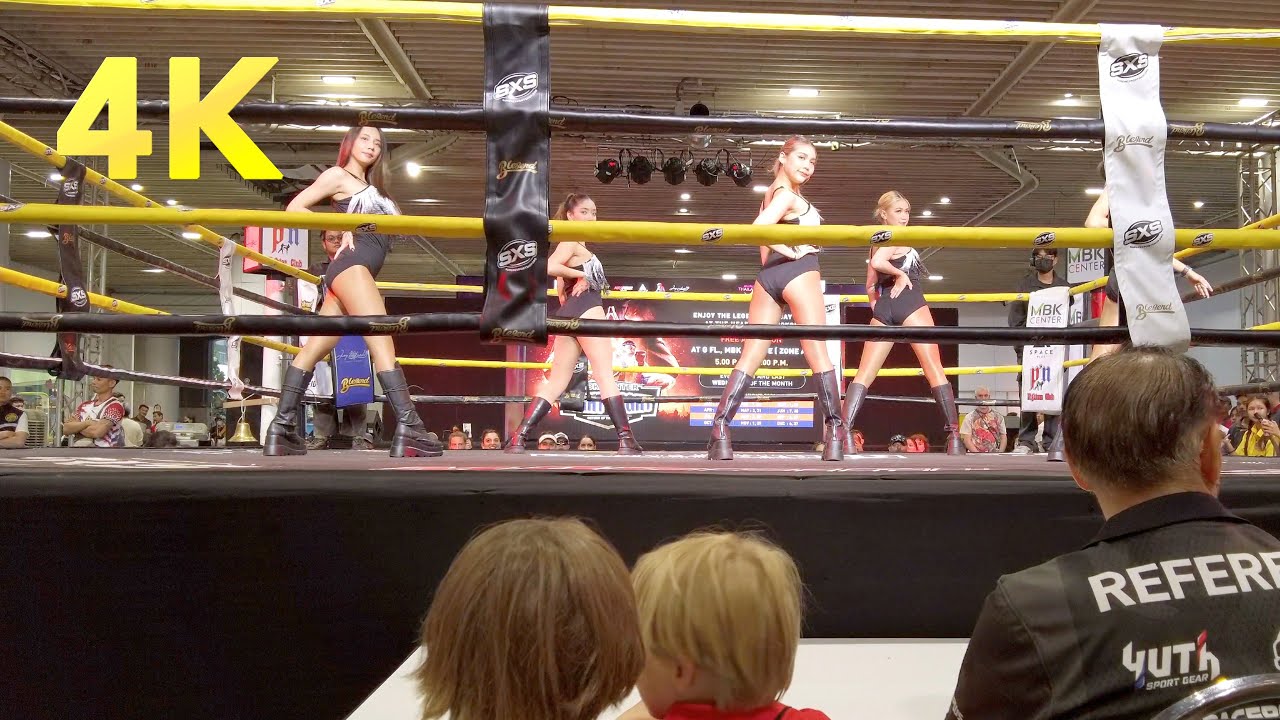 [4K] Last week of June, MiRinn Show Bangkok at MBK Center Fight Night 2023 / Bangkok