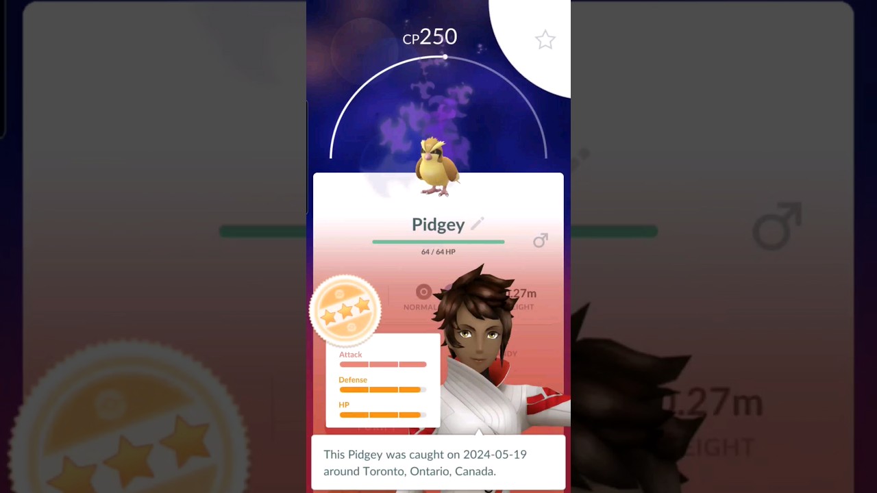 Pokemon GO | Rocket Flying Grunt, Pokemon Rescue Shadow Pidgey - High IV's | 2024