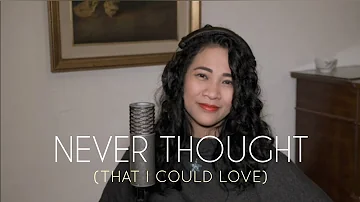 NEVER THOUGHT ( THAT I COULD LOVE) DAN HILL WITH LYRICS COVER BY MIA SAMPAGUITA