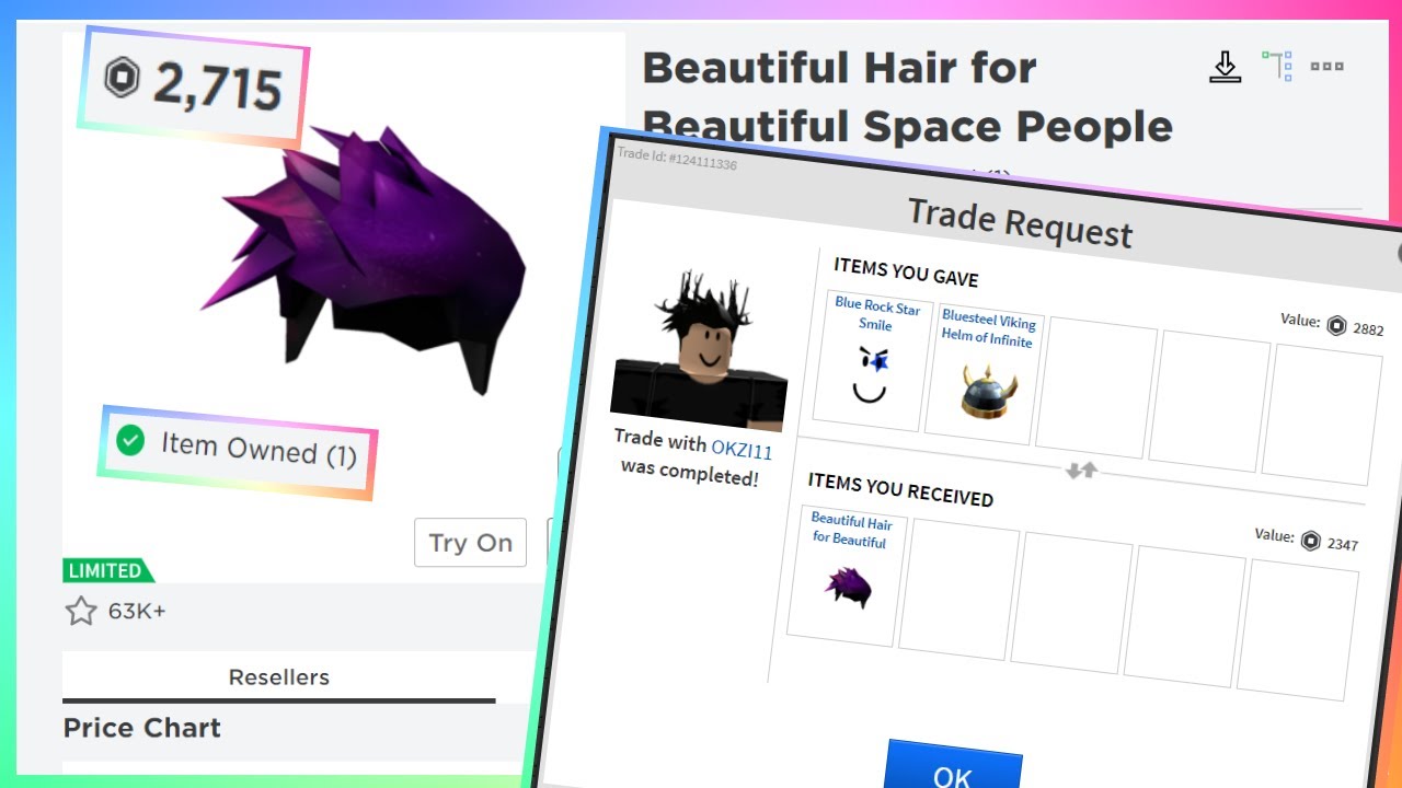 roblox beautiful hair catalog request