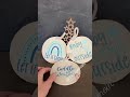 Let it snow❄️ 2-in-1: coasters for 🥃 +deco for 🎄 #handmade #deinwiemein #decor #sewing #embroidery