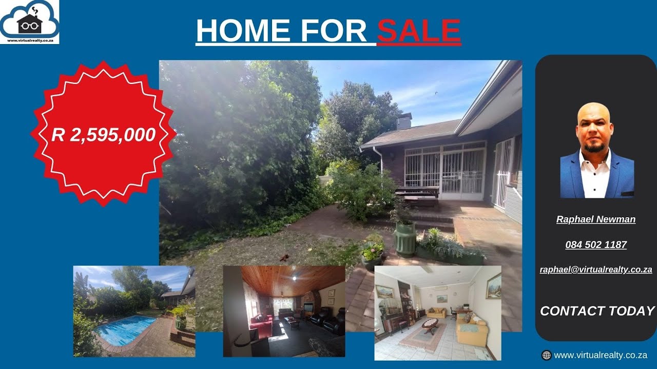 Home for sale in De Kuilen, Kuils River R 2,595,000 YouTube