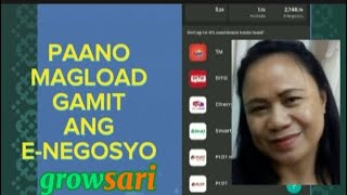 Paano magload gamit ang E-Negosyo ng growsari | load wallet #ewallet  screenshot 5