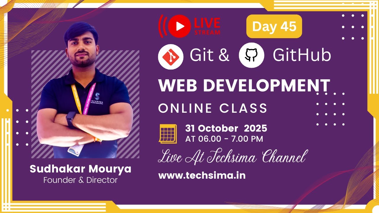 What is Git & GitHub | Project Deployment on GitHub using Git | Git ...