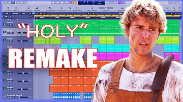 Remaking Justin Bieber - Holy Instrumental Remake (Production Tutorial)