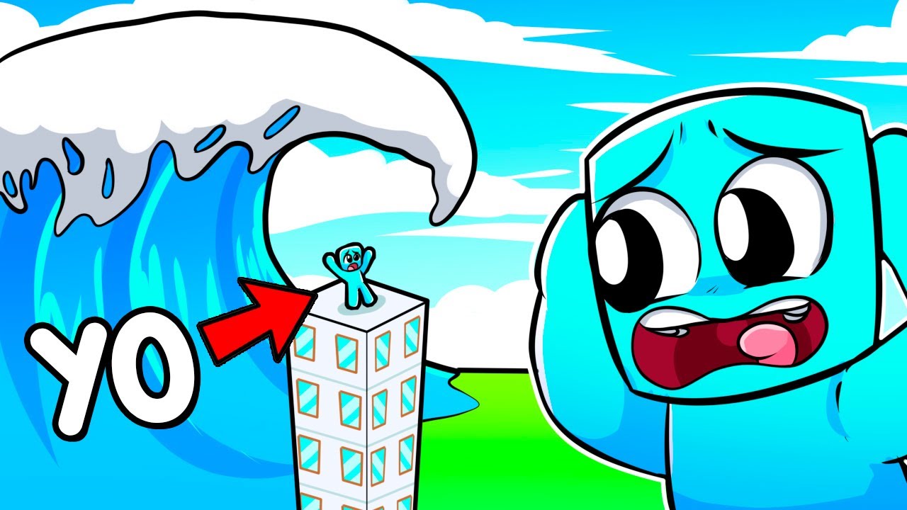 Sobreviviendo 1,293,710 DESASTRES NATURALES en Roblox!