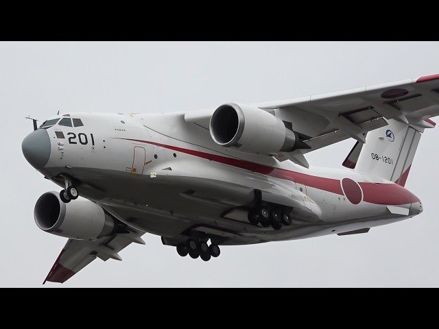 輸送機の常識を覆す C-2 迫力のコンバットピッチ】午後 2nd 岐阜基地