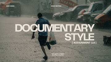Assignment 3 documentary style edit  ⁨@TharunSpeaks⁩   not just a VIDEO EDITING cohort