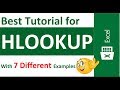 How to Use HLOOKUP Function in Excel with Examples (Full Tutorial) - اكسل hlookup