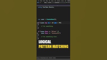 Better If Statements With C# 9 Logical Operators #shorts