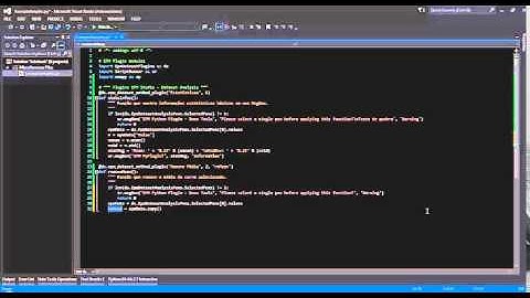 Exemplo: Plugin Python no Dataset Analysis do EPM Studio - 02/03