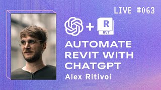 Automating Revit using ChatGPT, with Alex Ritivoi | BIM Pure Live #063 screenshot 3