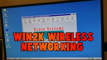 RetroTutorial: Windows 2000 with Wireless Networking