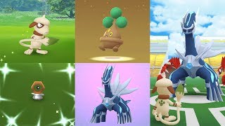 Catch Smeargle,Meltan Shiny,Dialga, Egg Bonsly - Legendary Dialga in Raid Fights Pokémon GO!