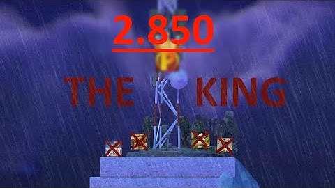 THE KING | Getting Over It World Record Tower 2.850s