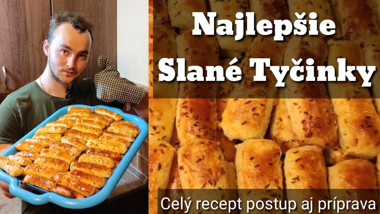 Najlepšie Slané Tyčinky - Celý Recept - Postup - Príprava