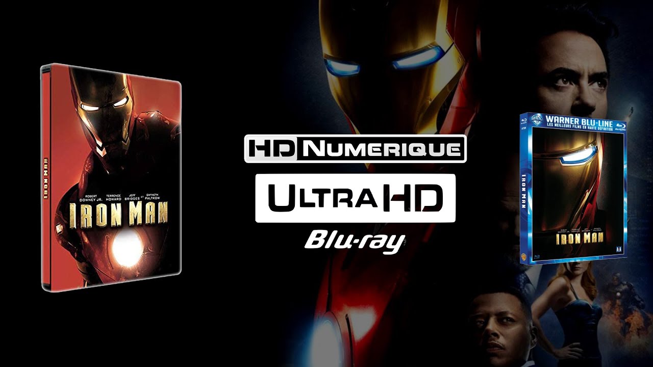 Iron Man : Comparatif 4K Ultra HD vs Blu-ray