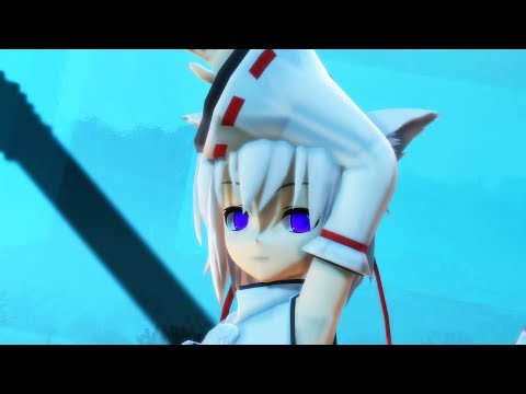 [オリキャラMMD]ぶーにゃんと氷牙でWAVE