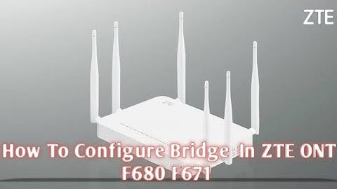 How to Enable Bridge Mode in ZTE F680 / 671 | PTCL  | Nexlinx