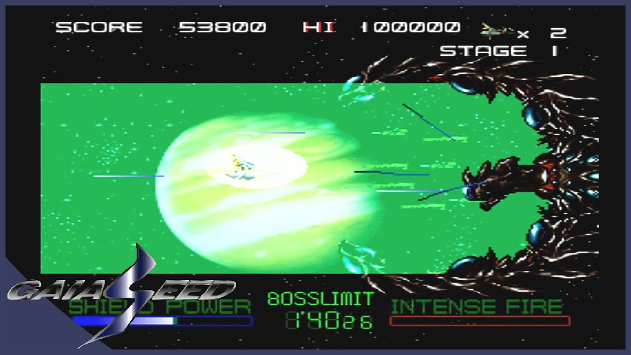 ガイアシード】オープニングからステージ2まで【PS STG PROJECT