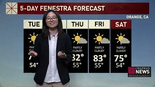 Warmer Temperatures in Orange County, Severe Weather in the Midwest and South | Chapman News