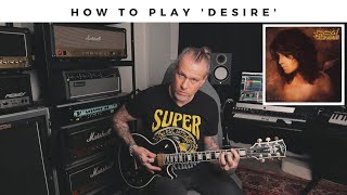 How to play Ozzy Osbourne's 'DESIRE' on guitar.