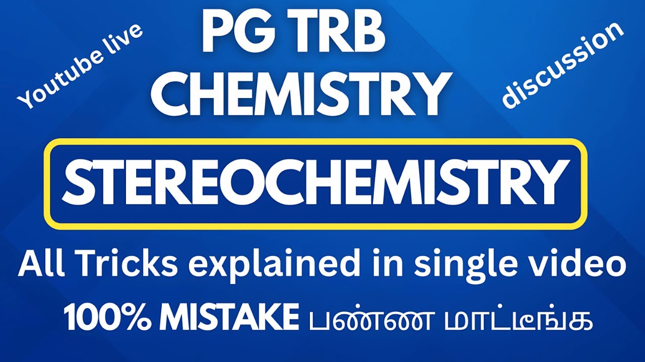 PG TRB Chemistry Important Name Reactions & Rearrangements