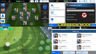 PES 2018 MOBILE OFFLINE ANDROID UPDATED CAMPAIGN MODE + BARCELONA SQUAD BEST GRAPHICS screenshot 2