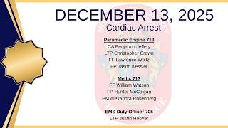 A-Shift December 13th, 2025
