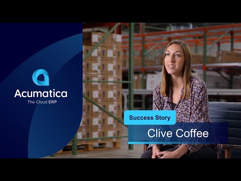 Acumatica Customer Story: Clive Coffee Social Video