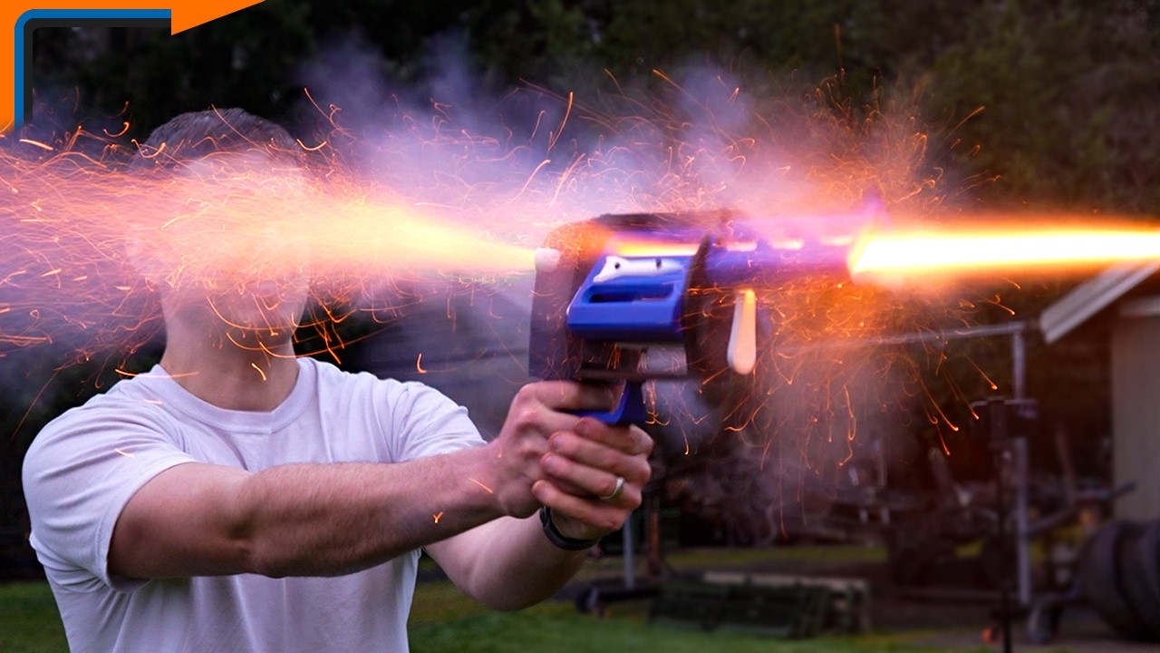 I built a rocket revolver