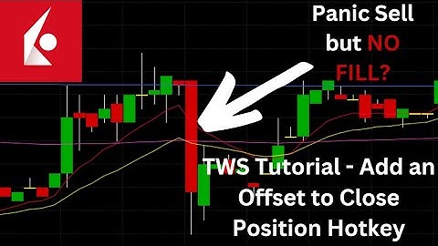 Trader Workstation (TWS) Close Position Hotkey WITH OFFSET!!!