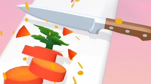 PERFECT SLICE ALL LEVEL GAMEPLAY (ANDROID, IOS)