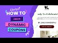 How to Create Dynamic Coupon Codes in Klaviyo