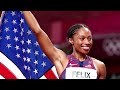 Allyson Felix becomes most decorated U.S. track star