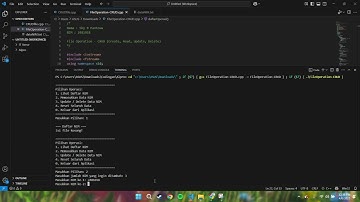 Algoritma & Pemrograman - File Operation CRUD (Create, Read, Update, Delete)