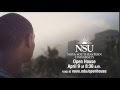 NSU’s Spring Open House on Saturday, April 9, 2016