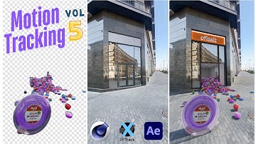 Motion Tracking in Cinema 4D 2025 (Redshift) I PfTrack I After Effects I Vol. 5