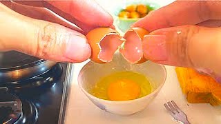 S2 EP17 MINIATURE COOKING MUSHROOM OMELETTE FUNCTIONAL KITCHEN TOY ASMR COOKING SOUND