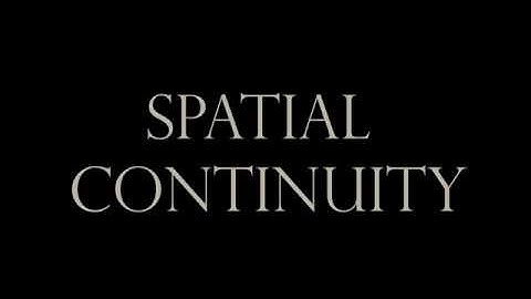 Spatial Continuity